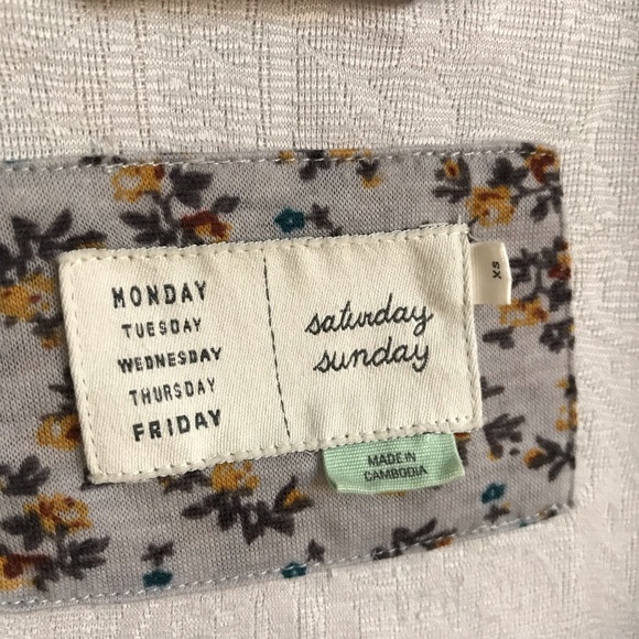 ANTHROPOLOGIE Saturday Sunday Luddy Moto Jacket - Picture 7 of 8